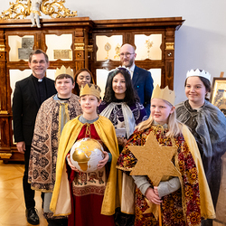 Sternsinger bei eEBS Grünwidl / Erzdiözese Wien/ Schönlaub, Stephan Schönlaub